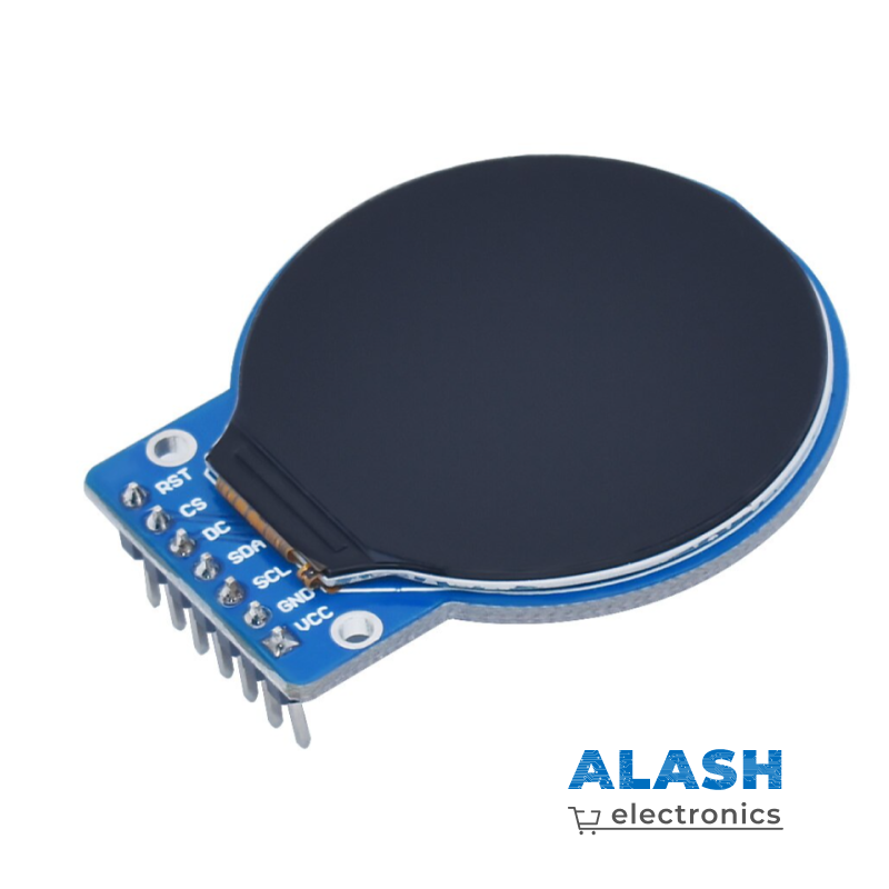 1.28” круглый дисплей разрешением 240x240 пикселей c SPI интерфейсом TFT-дисплей