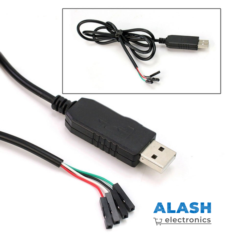 Адаптер переходник USB-COM TTL PL2303 с кабелем