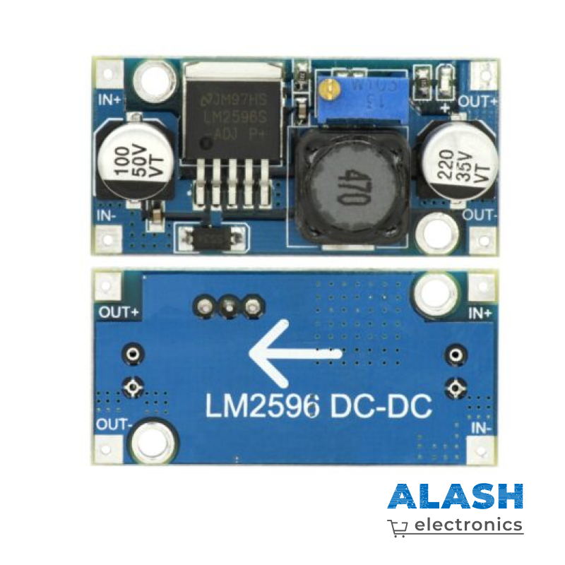 DC-DC понижающий преобразователь на LM2596S-ADJ (Вход: 4-35 В, Выход: 3-30 В) | 3 А