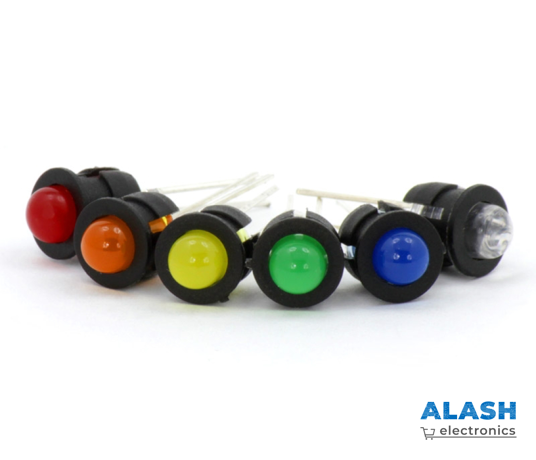 Держатель для светодиода D5 5 мм, холдер для LED 5 мм, крепление для диодов 5мм