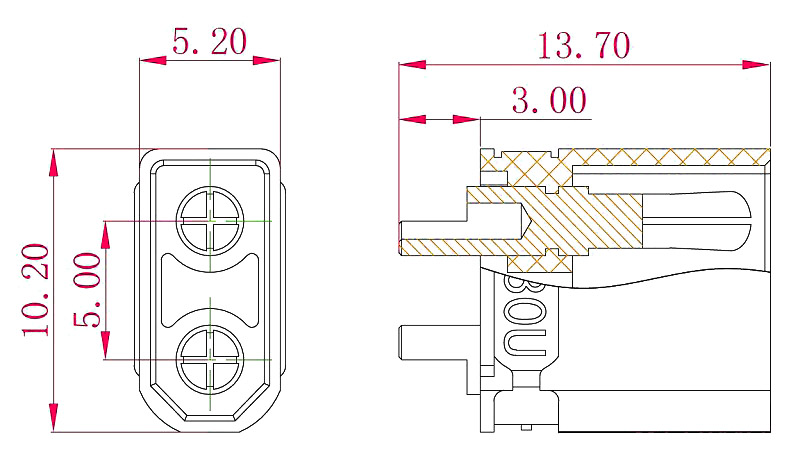 Коннекторы XT30U