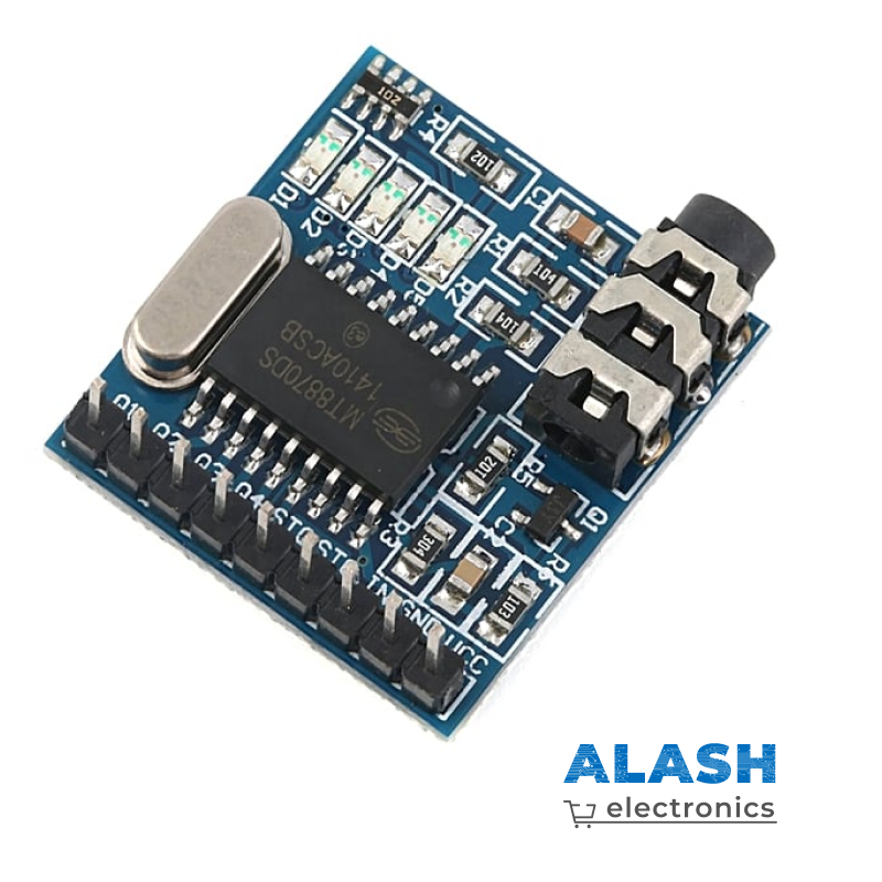 DTMF аудио декодер (MT8870)