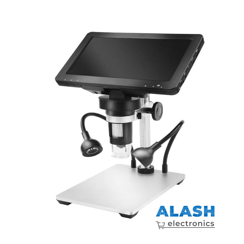 Электронный микроскоп DM9, 7-дюймовое увеличительное стекло с вращающимся экраном-bf