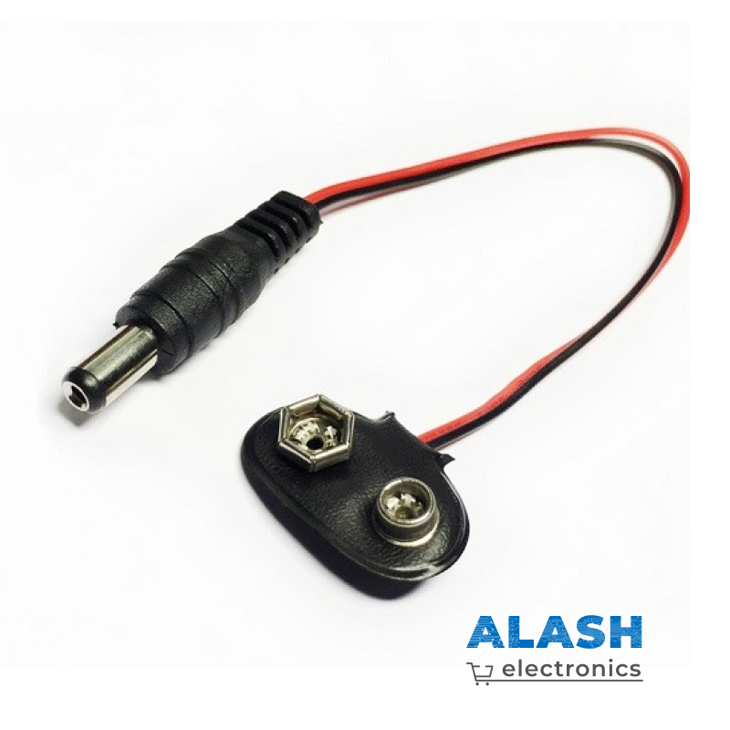 Клемма для 9 В батареи (Кроны) с штекером