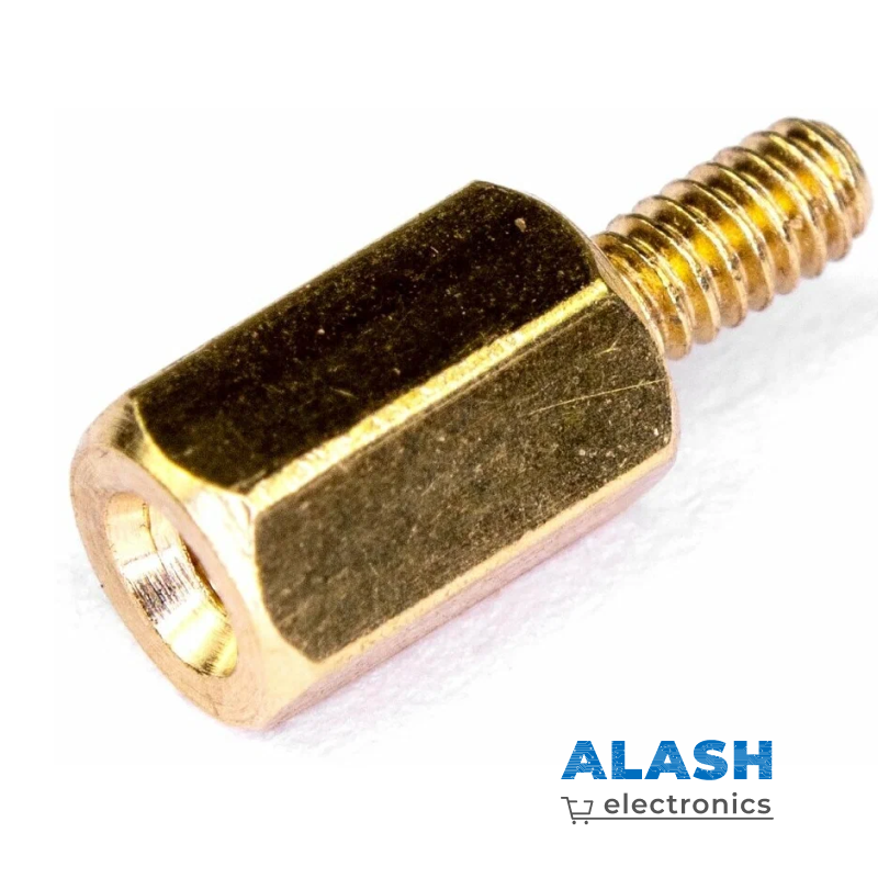 Латунные стойки для плат М3 (папа-мама)