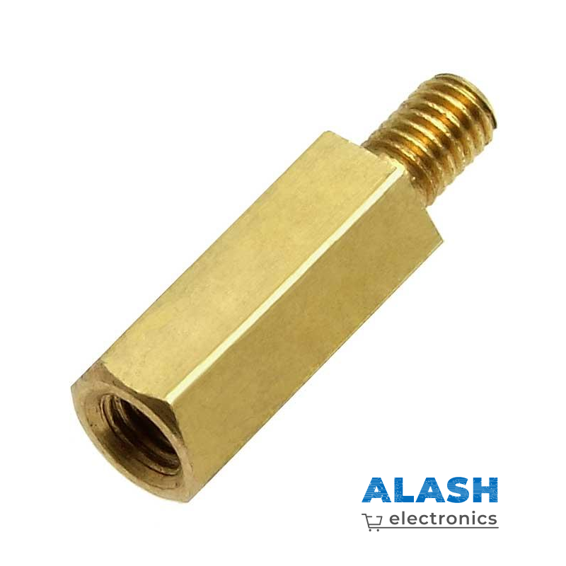 Латунные стойки для плат М3 (папа-мама)