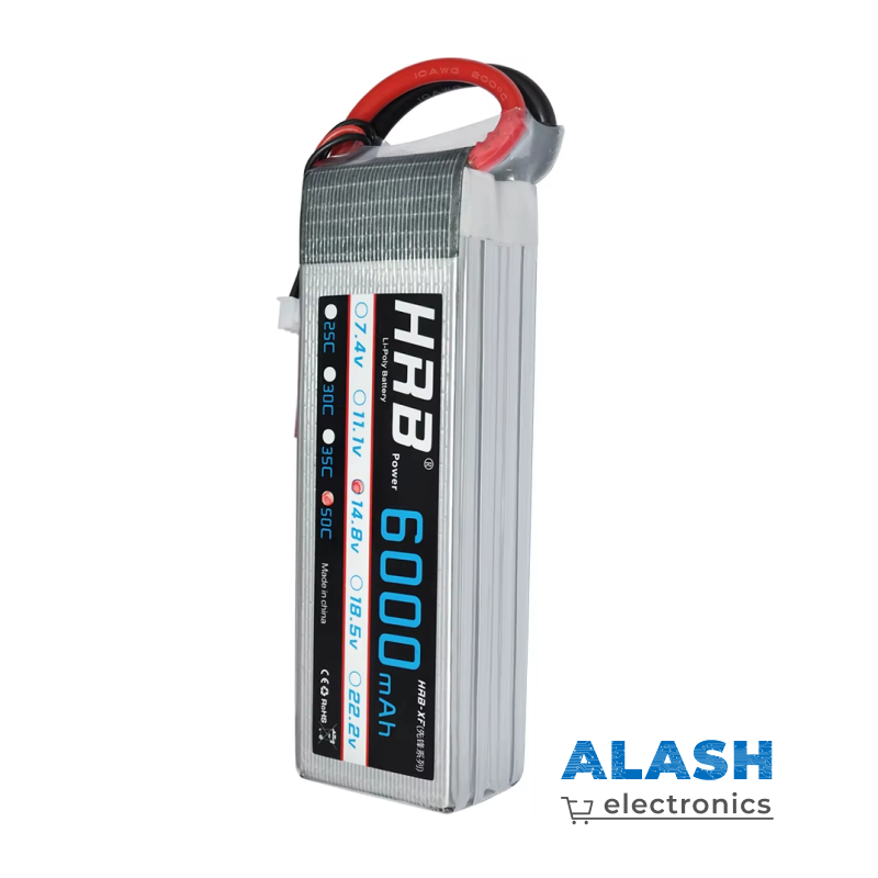 Li-Po Аккумулятор , 14.8В, 6000мАч, 50C, T-plug LiPo