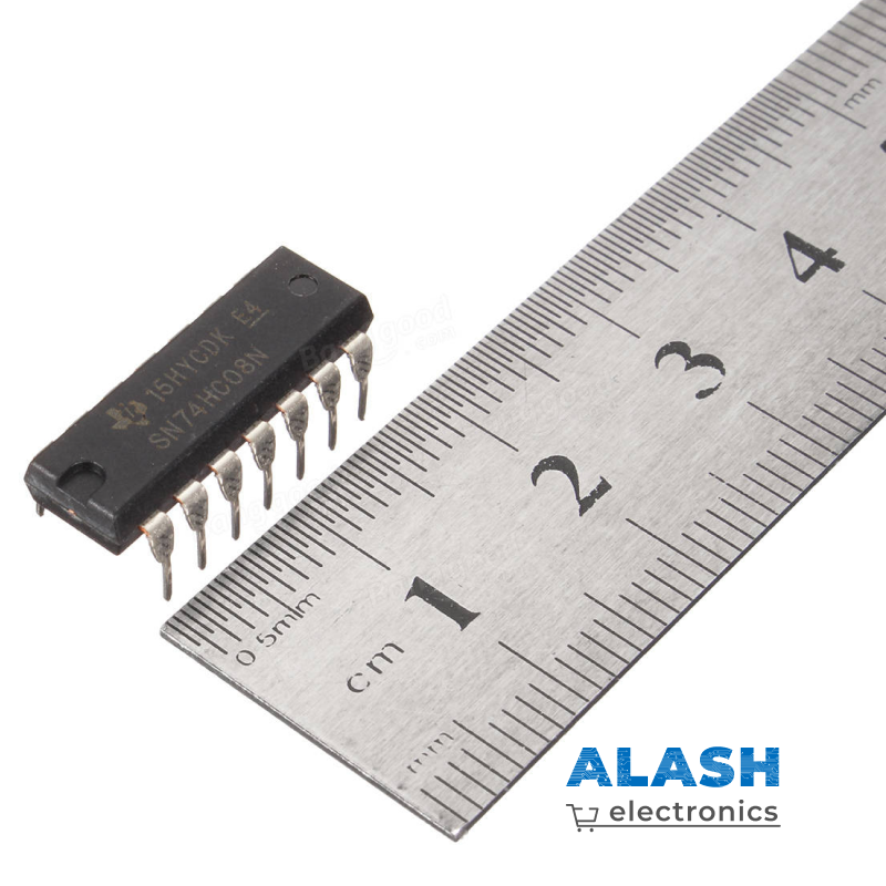 Микросхема логики 4*AND (SN74HC08N)