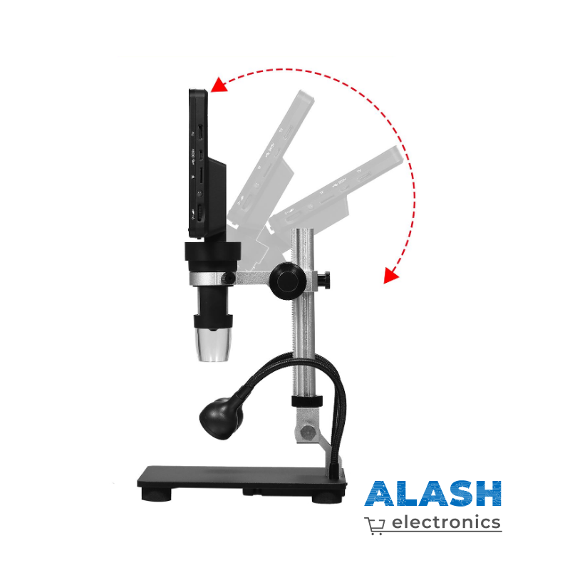 Микроскоп для монет DM9H с 7-дюймовым IPS-экраном, увеличение 1200X