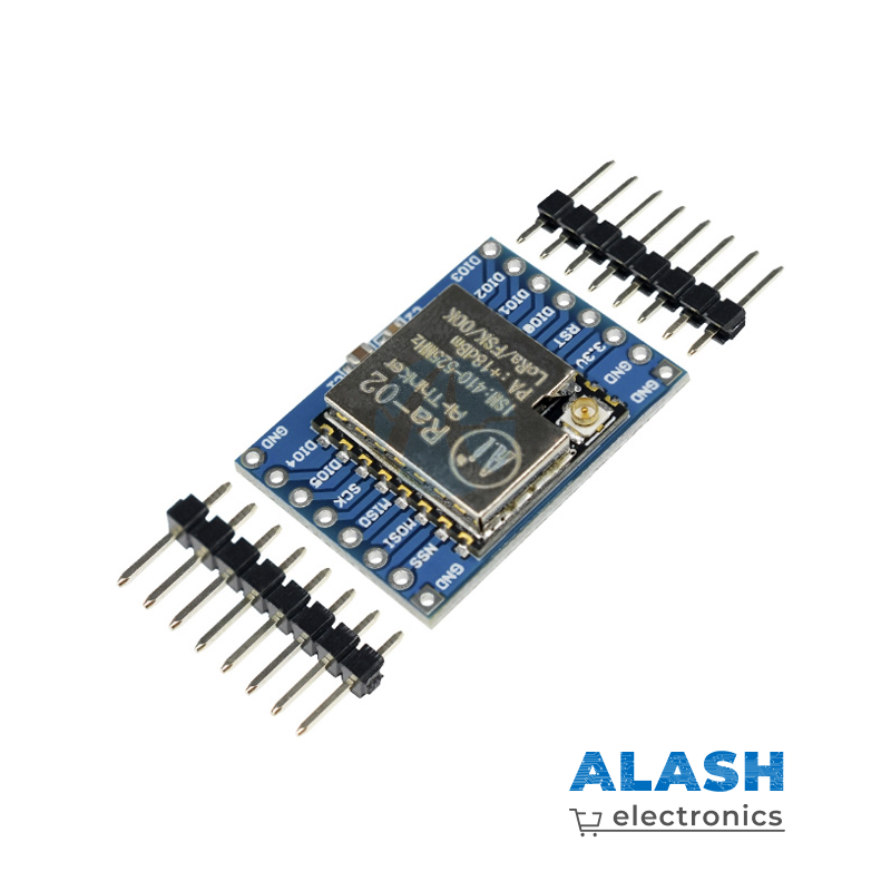 Модуль LoRa SX1278, 10 км, Ra-02, беспроводной, с широким спектром, разъем для передачи данных, 433 МГц