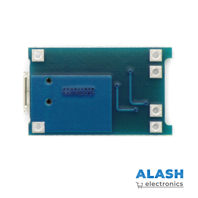 Модуль зарядки Li-ion аккумуляторов на TP4056 с защитой (1 А)