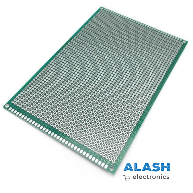 Монтажная плата двухсторонняя (9×15 см)