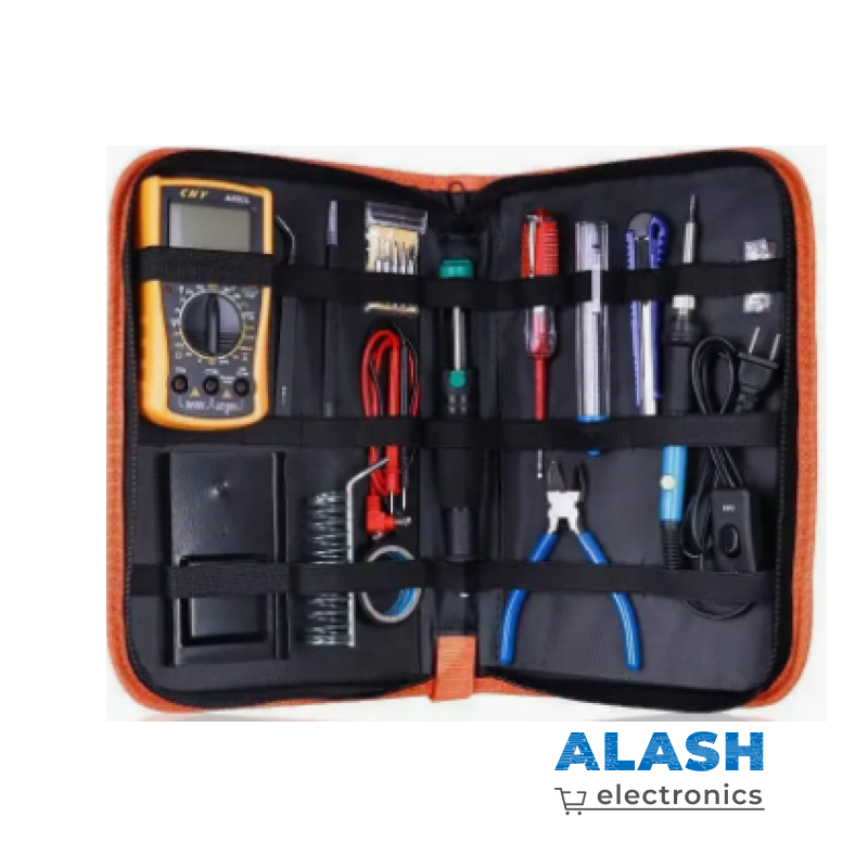 Паяльный набор с мультиметром VC830L в пенале