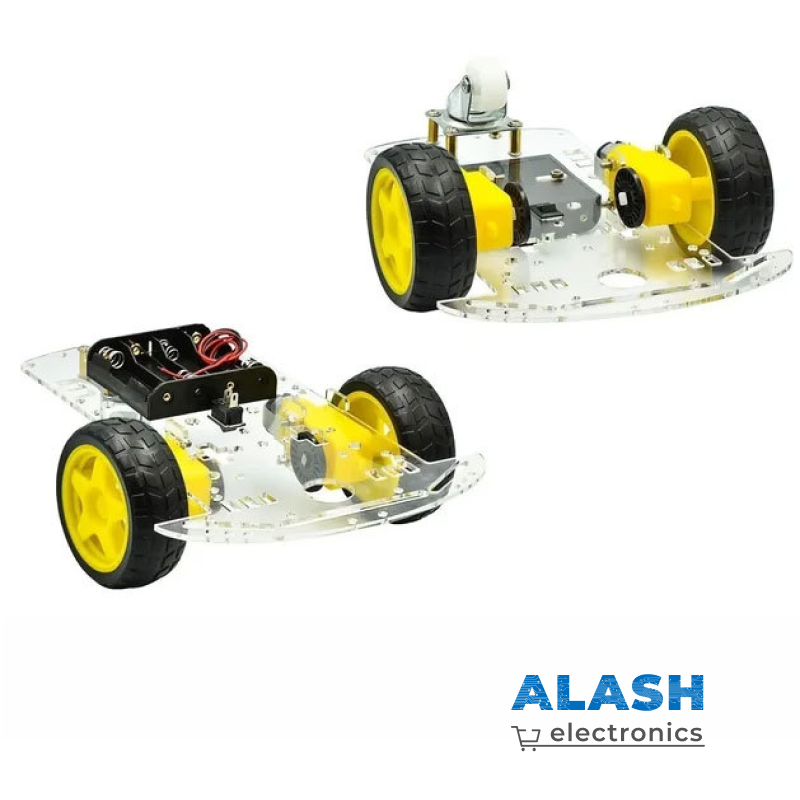 Набор для сборки робота-автомобиля 2WD (с выключателем)