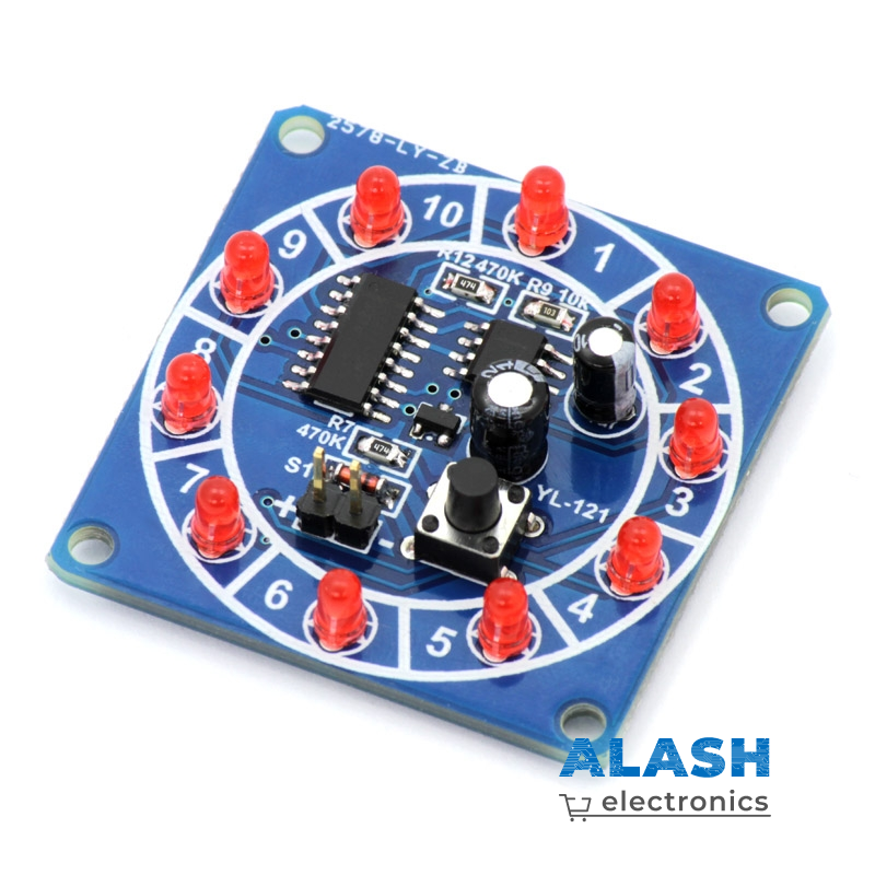 Радиоконструктор: Бегающие по кругу огни