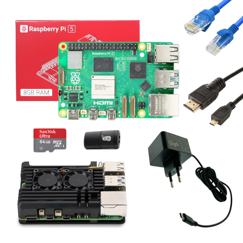 Raspberry Pi 5 Model B (8 ГБ) Starter Kit