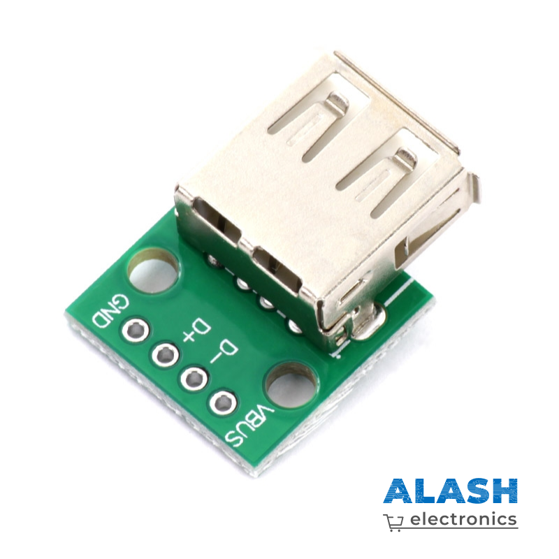 Разъем USB-А на плате