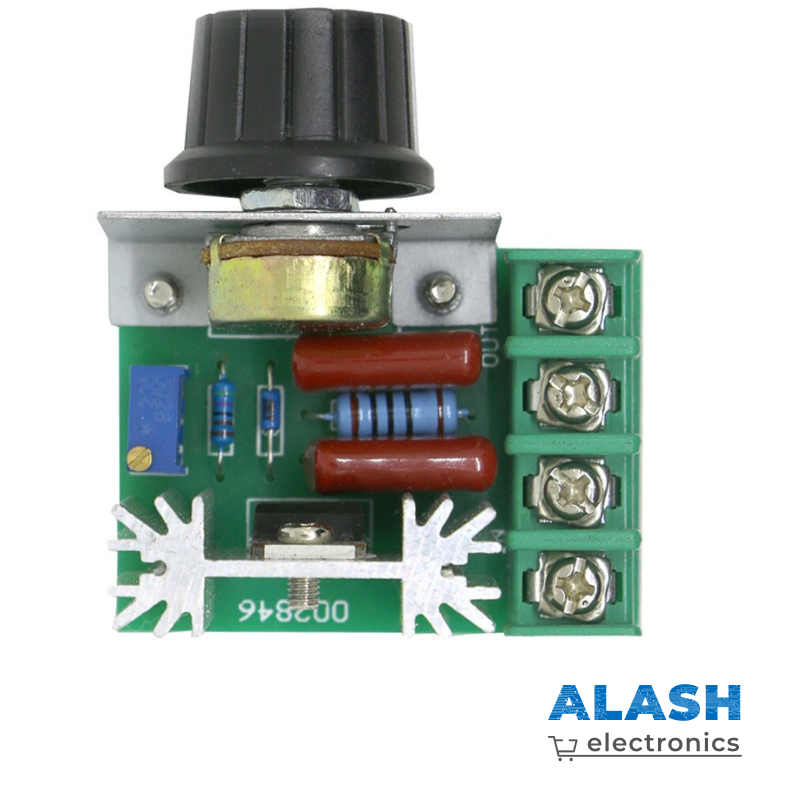 Диммер регулятор SCR напряжения AC110-220V up 2000ВТ в пределах 50-220В для тэнов, электроинструмента