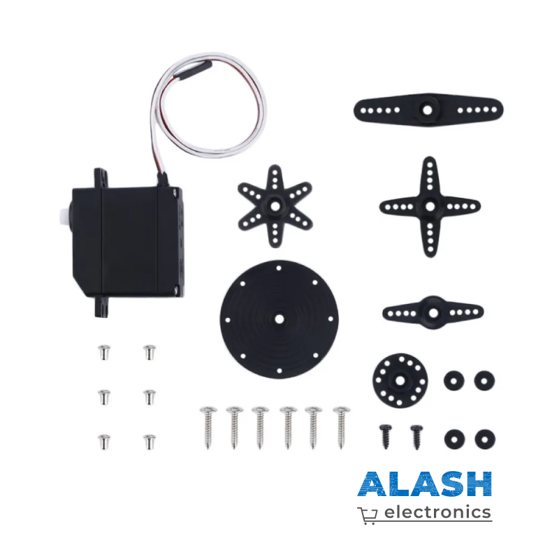 Servo SM-S4306R: 6 кг, 360°, Металлический Редуктор Серво, Сервопривод для RC, Роботов, Автомобилей, Грузовиков, Самолетов и Творческих DIY Проектов