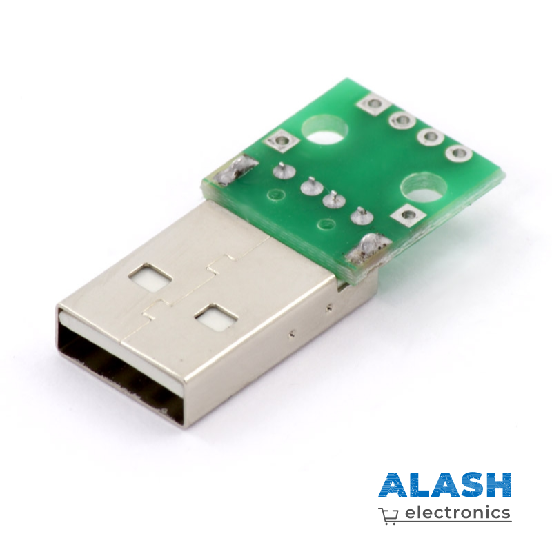 Разъем USB-А на плате