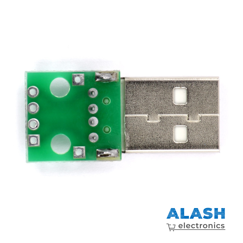 Разъем USB-А на плате