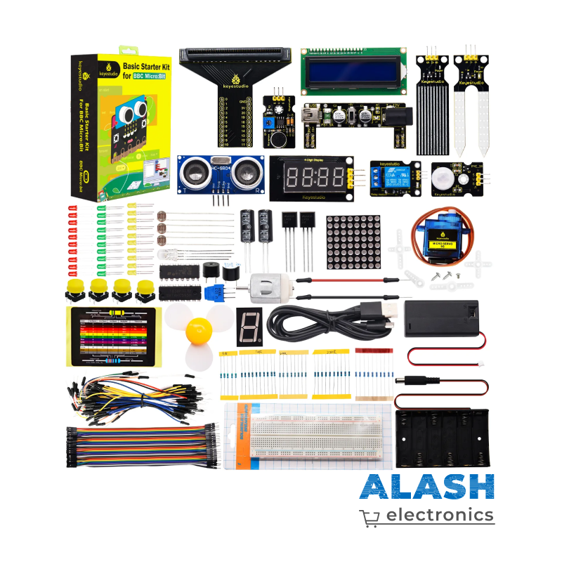 Стартовый комплект базового сенсорного модуля Keyestudio Micro bit Без платы Microbit