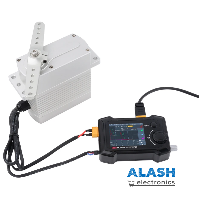 ToolkitRC ST8 2,4 дюймов TFT 7-28V 8-канальный серво тестер