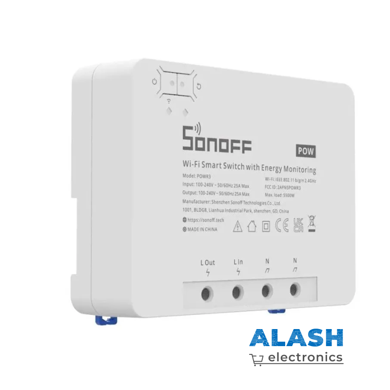 Умное Wi-Fi реле с измерением мощности Sonoff POWR3