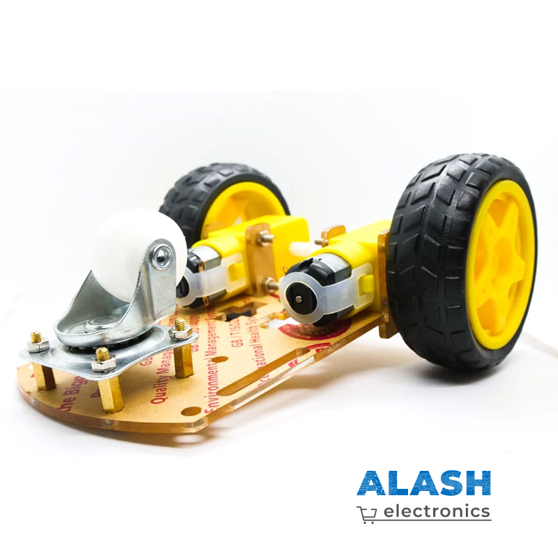 Умный робот-автомобиль с 2-приводным двигателем