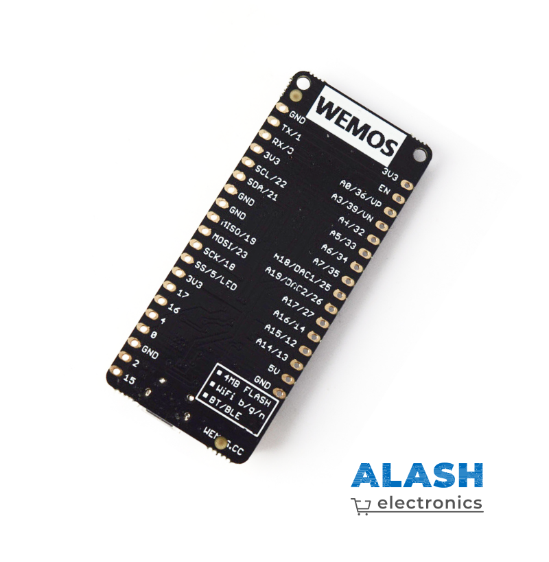 WeMos LOLIN32 V1.0.0 на базе платы ESP32 Rev1 с поддержкой Wifi и Bluetooth