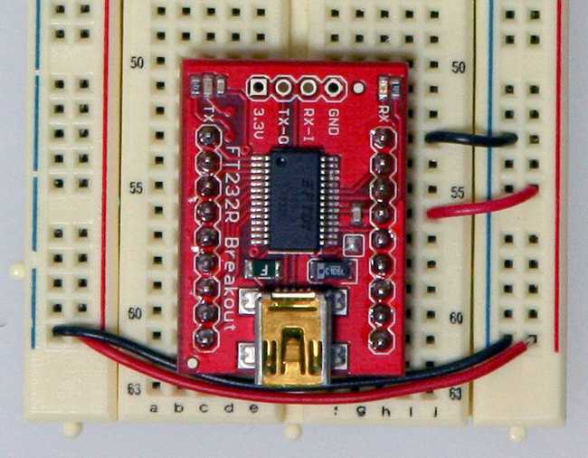 Добавление платы FT232 USB-Serial