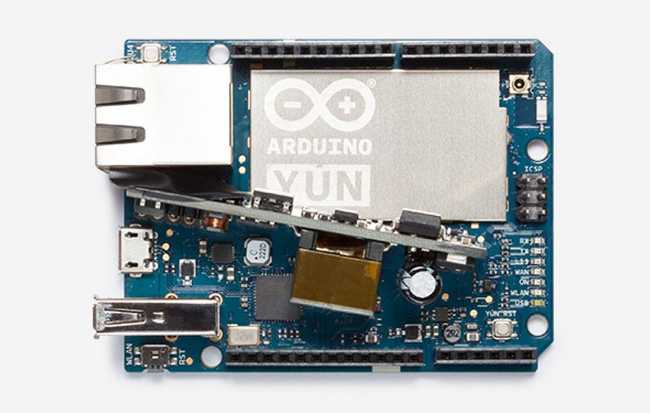 Плата Arduino Yun с PoE