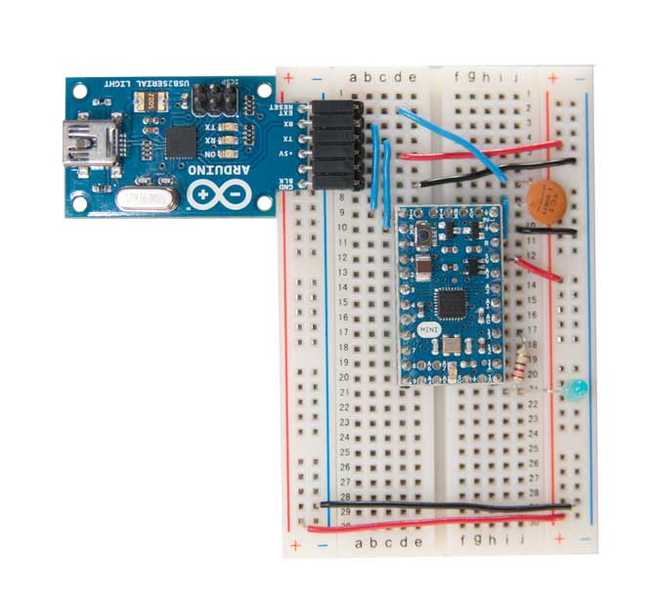 Arduino Mini с USBSerial