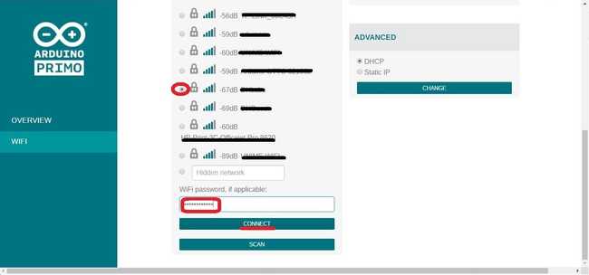 Подключение к WiFi