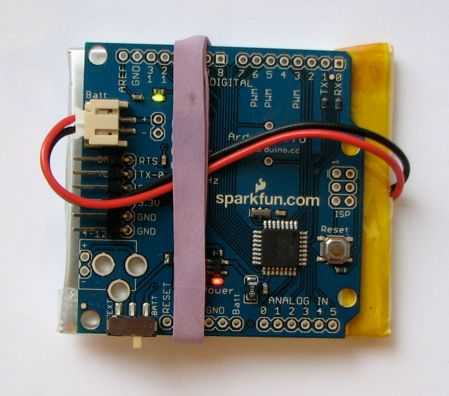 Arduino Pro с батареей