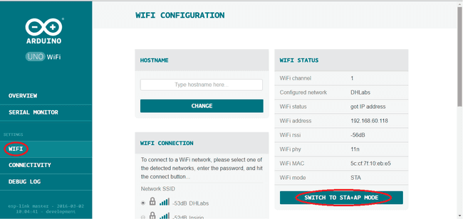 Режимы WiFi