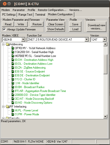 X-CTU End Device