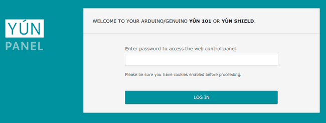 Yun101WebPassword