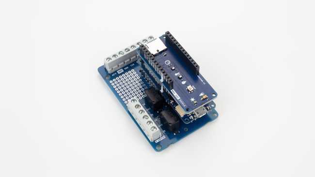 MKR1010 + ENV и Relay Shields
