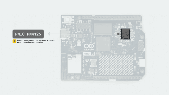 PMIC PM4125 UNO Q