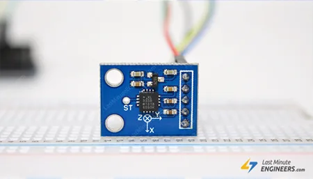 Как работает акселерометр? Подключение ADXL335 к Arduino