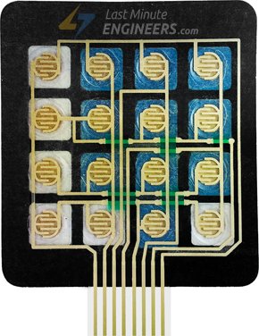 Подключение мембранной клавиатуры 4×3 и 4×4 к Arduino
