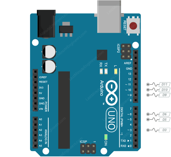 Arduino UNO Pinout Reference