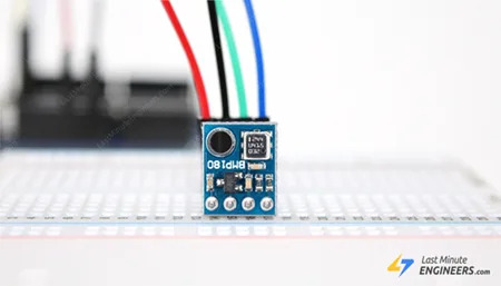Подключение датчика атмосферного давления и температуры BMP180 к Arduino