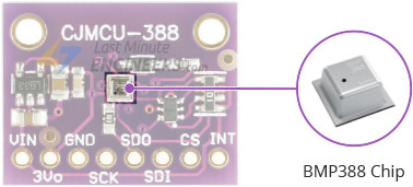 Interfacing BMP388 Barometric Pressure Sensor (Altimeter) with Arduino