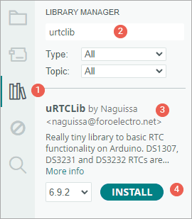 Interface DS1307 RTC Module with Arduino