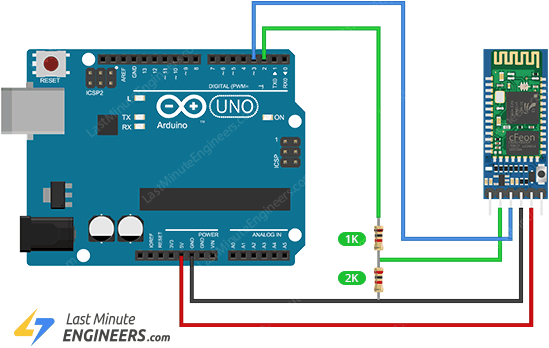 Подключение Bluetooth-модуля HC05 к Arduino