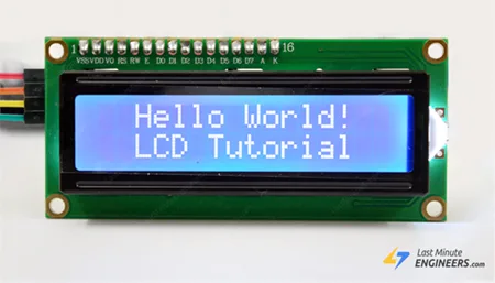 Подключение I2C LCD к Arduino