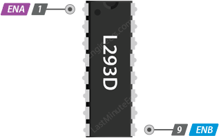 Control DC Motors with L293D Motor Driver IC & Arduino