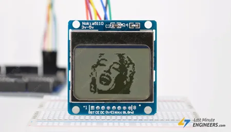 Подключение графического LCD-дисплея Nokia 5110 к Arduino